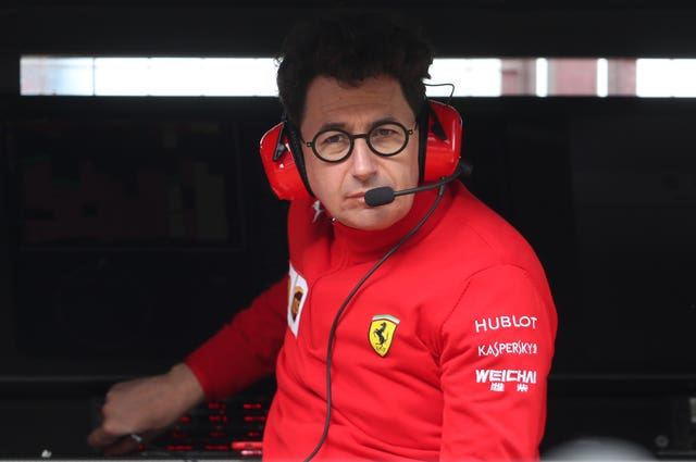 Ferrari Team Principle Mattia Binotto is under pressure to turn around their fortunes