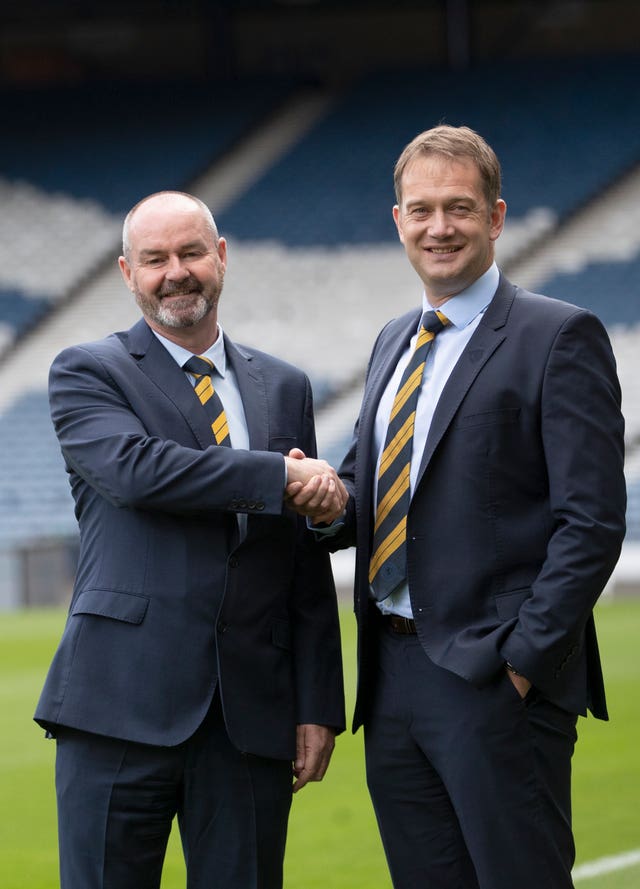 Steve Clarke unveiling as new Scotland National Team Head Coach