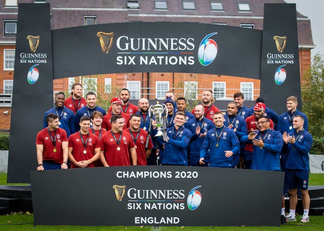 England were belatedly crowned 2020 Six Nations winners (handout/PA)