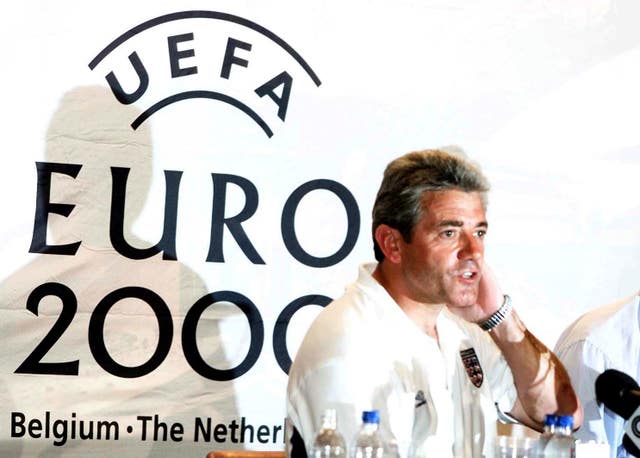 Kevin Keegan was unable to guide England through to the knock-out stage at Euro 2000