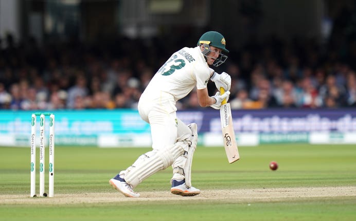 Marnus Labuschagne had an eventful start to his Ashes debut