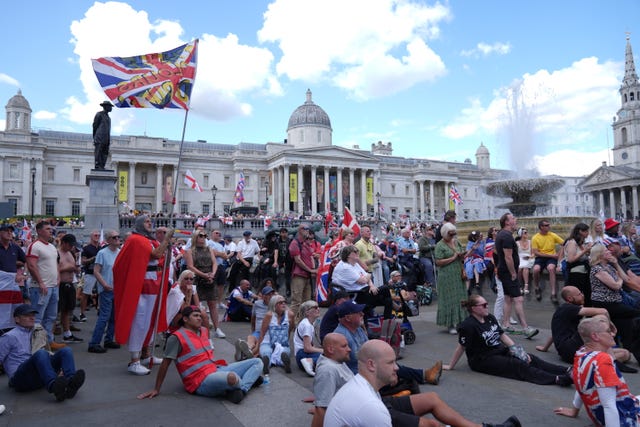 London protests