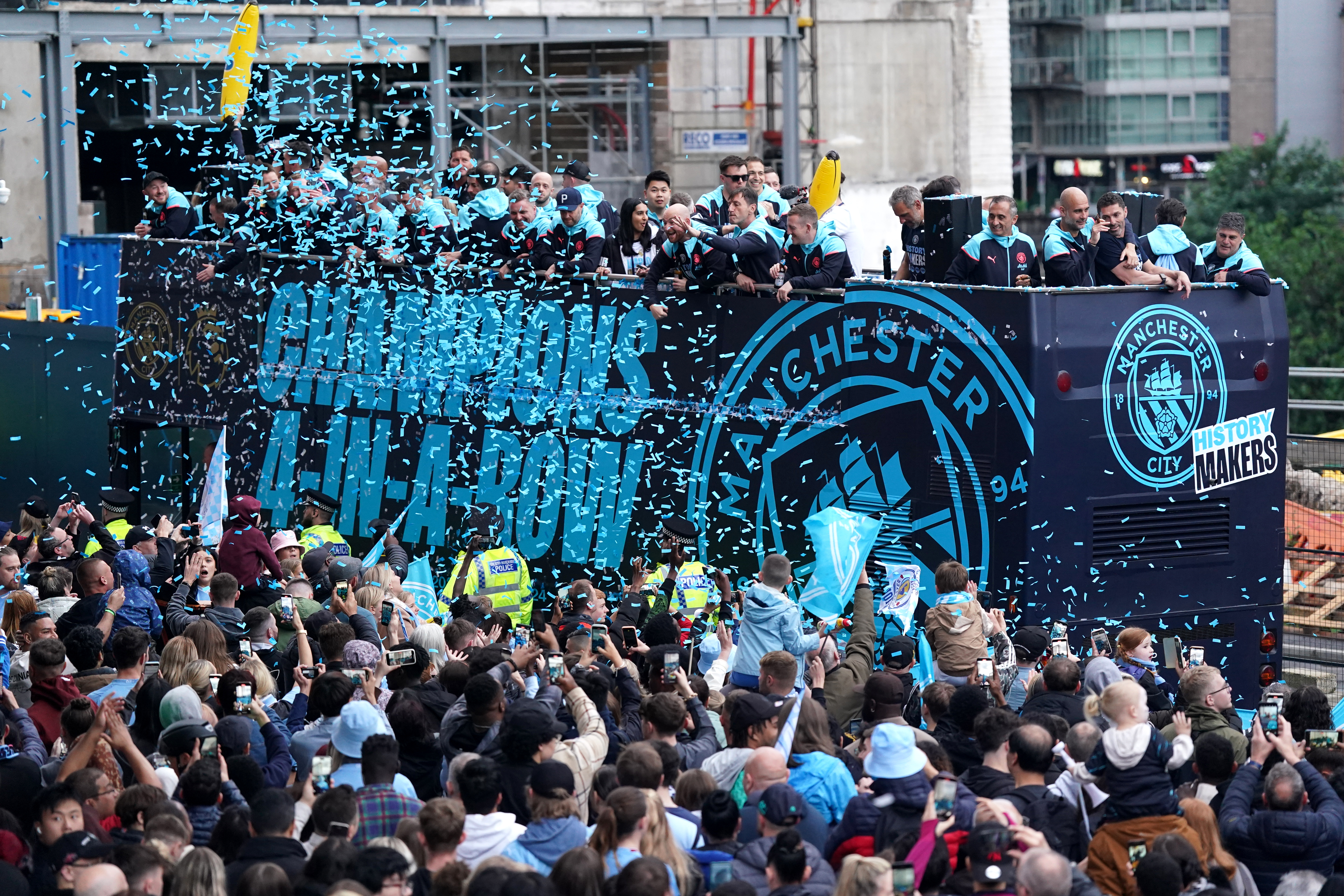 City won their fourth consecutive Premier League title last season and sixth in seven years