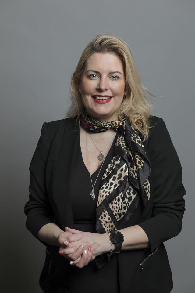 Conservative shadow equalities minister Mims Davies portrait