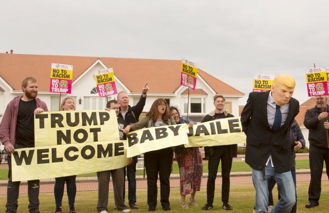 Trump protest