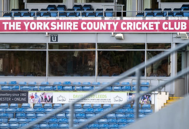 Yorkshire have been plunged into crisis