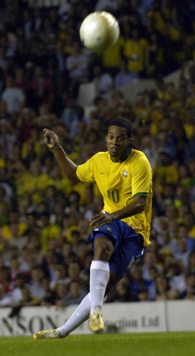 Ronaldinho helped Brazil overpower their rivals in the Confederations Cup