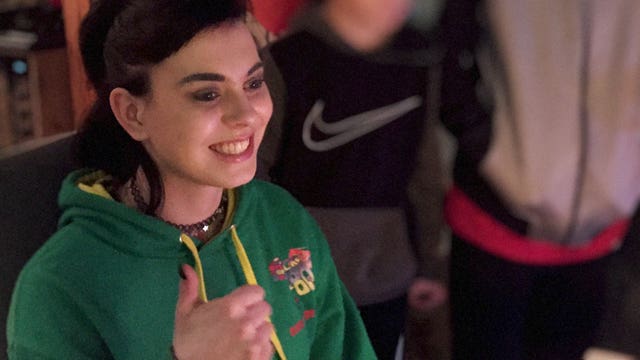 Geraldine Kriegel said her 14-year-old daughter was 'too good to be true' and was kind to everyone (Family Handout/RTE Prime Time)