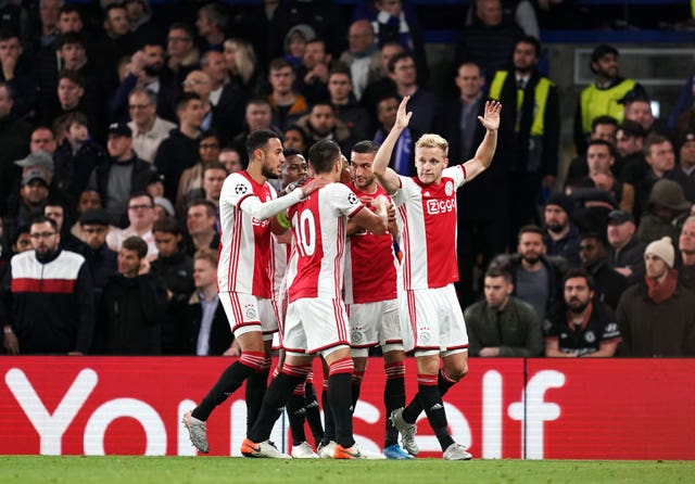 Chelsea v Ajax – UEFA Champions League – Group H – Stamford Bridge