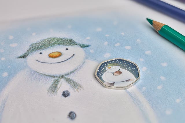 The Royal Mint festive commemorative coin