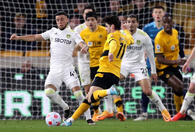 Luke Ayling hits last-minute winner as Leeds battle back to win at Wolves