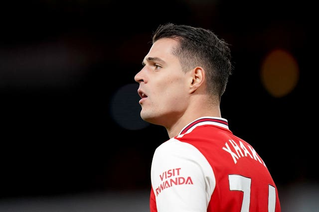 Granit Xhaka has become a key player under new Arsenal head coach Mikel Arteta