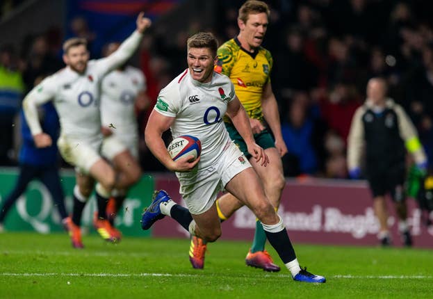 England winning the 2018 Autumn International, the last time the countries crossed paths