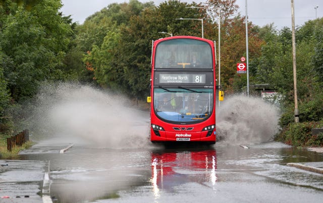 Autumn weather Sept 24th 2019