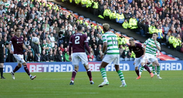 Celtic’s Ryan Christie scored their third goal