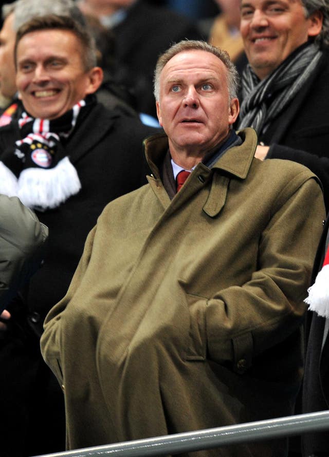 Karl Heinz Rummenigge is the chairman of Bayern Munich