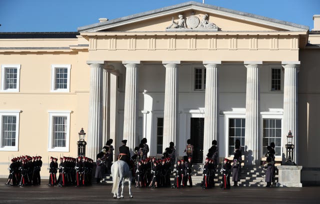 Prince Harry attends Sovereign’s Parade