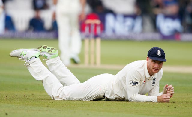 It was a chastening day in the field for England (John Walton/PA)