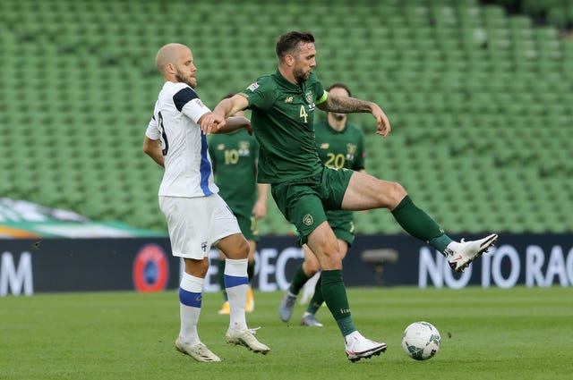 Republic of Ireland skipper Shane Duffy saw appeals for a first-half penalty waved away