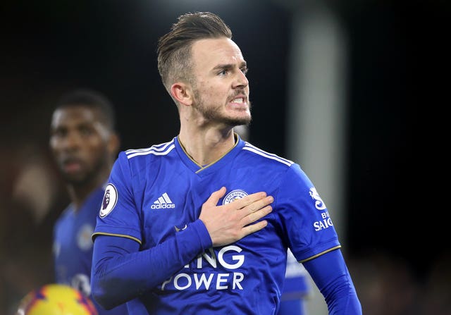 James Maddison levelled for Leicester
