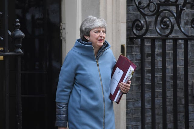 Prime Minister Theresa May (Stefan Rousseau/PA)
