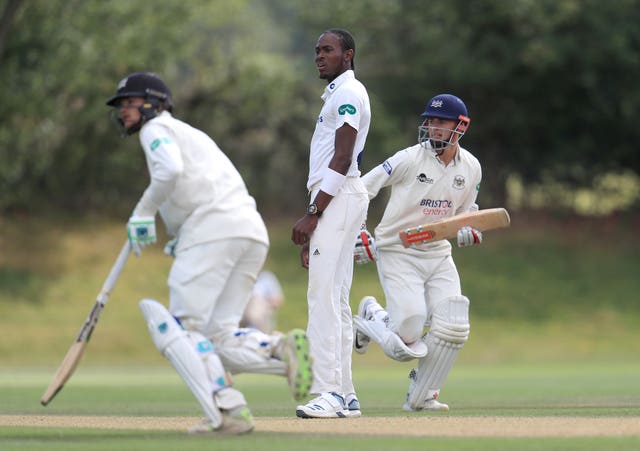 Jofra Archer struggled to make an impact on day two 