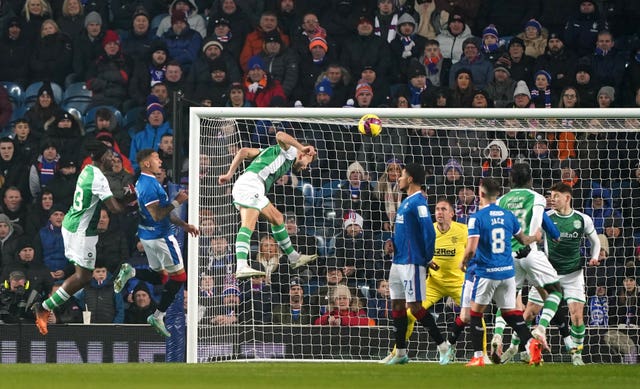 Rangers v Hibernian – cinch Premiership – Ibrox Stadium