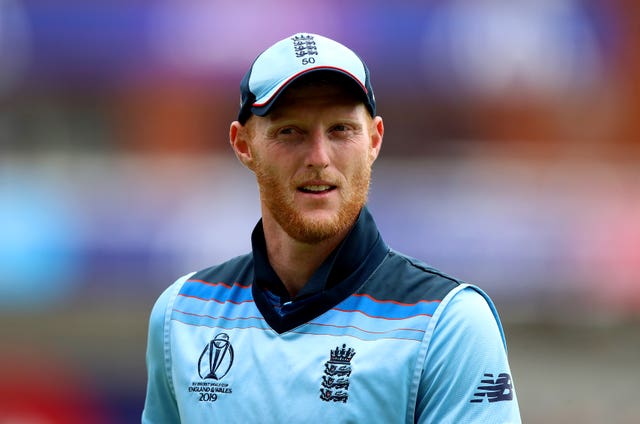 Ben Stokes appeared to be moving uncomfortably