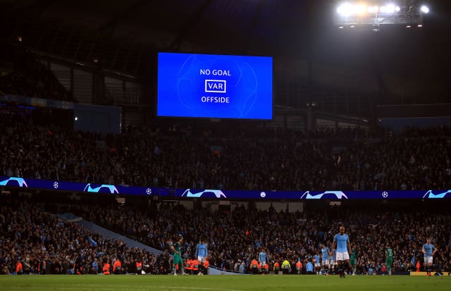 Raheem Sterling's late strike for Manchester City against Tottenham is ruled out