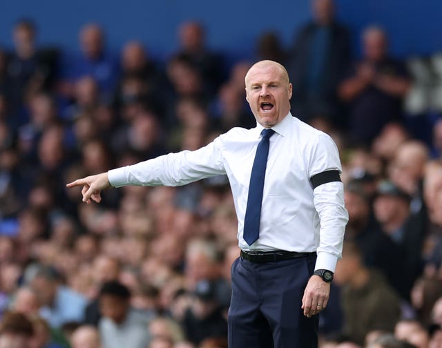 Everton manager Sean Dyche