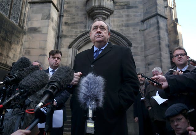 Alex Salmond Legal Action