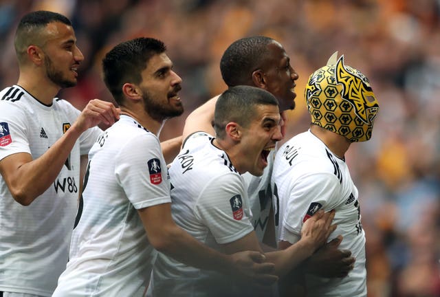 Raul Jimenez (far right)