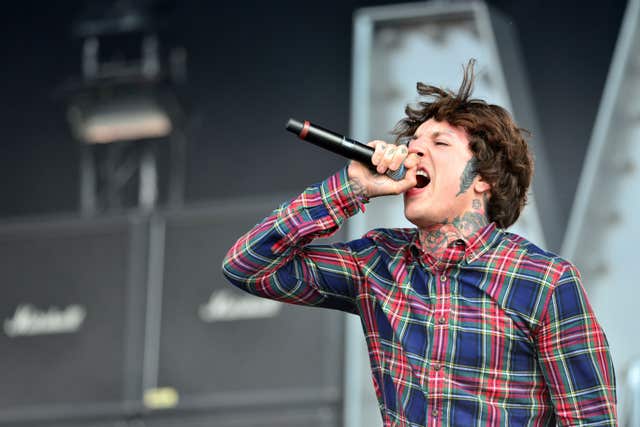 Oli Sykes of Bring Me The Horizon