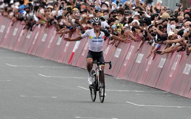 Ecuador’s Richard Carapaz wins Gold in the Men’s Road Race