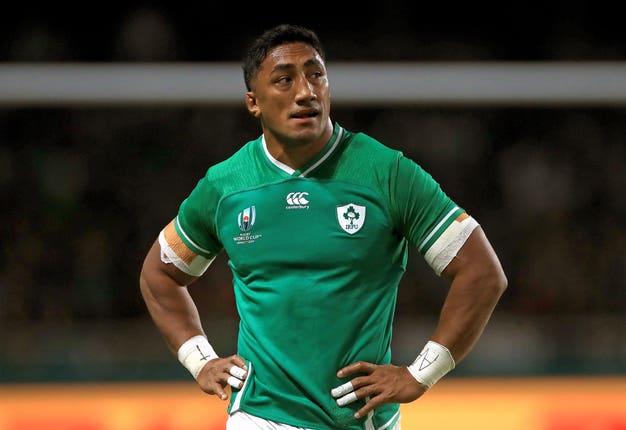 Bundee Aki was sent off against Samoa