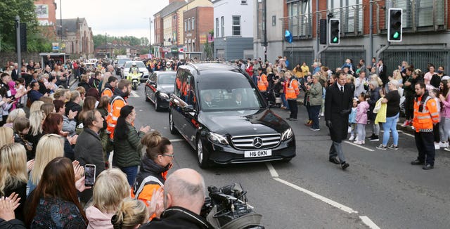 Noah Donohoe funeral