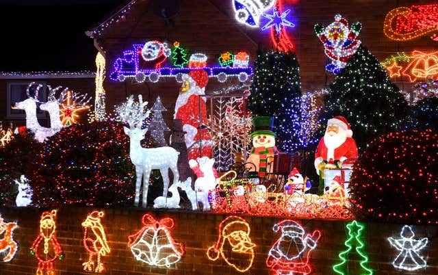 Christmas lights