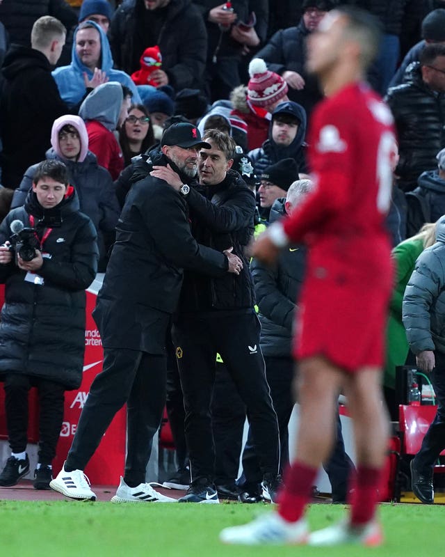 Julen Lopetegui left to rue VAR controversy in Wolves’ FA Cup draw at Liverpool