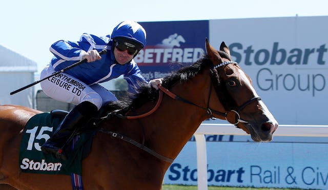 Withhold was one of Winston's last big winners in the 2018 Northumberland Plate