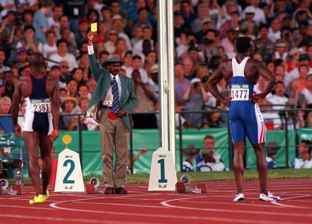 OLYMPICS Linford Christie 