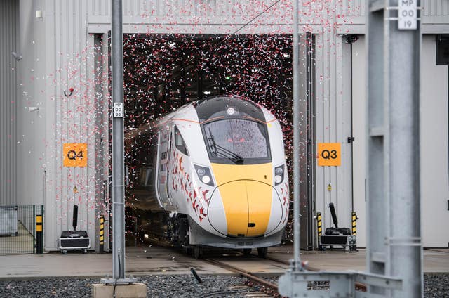 Intercity Express train launch