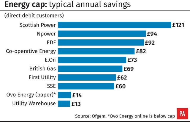 Energy price cap