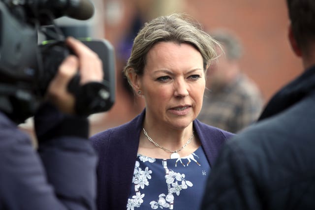 Beverley Racecourse chief executive Sally Iggulden after the abandonment