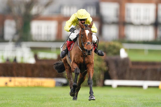 Call Me Vic and Albi Tufnell on their way to victory (Alan Crowhurst/PA)