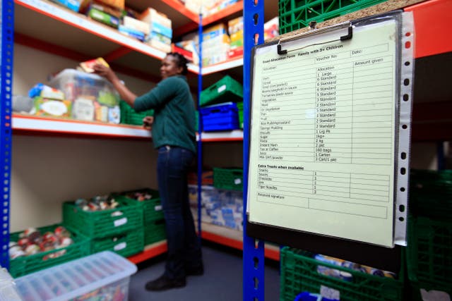 Foodbank stock