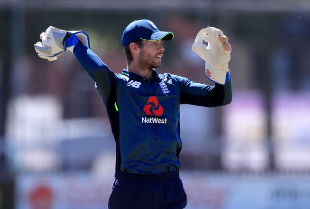 Ben Foakes on England Lions duty.