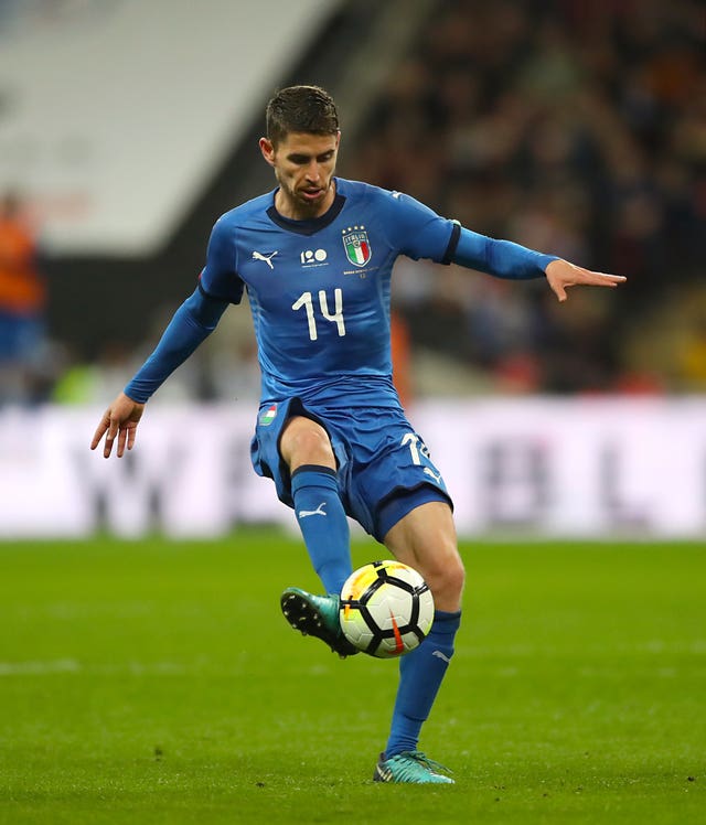 Napoli's Italy midfielder Jorginho has been linked with Chelsea