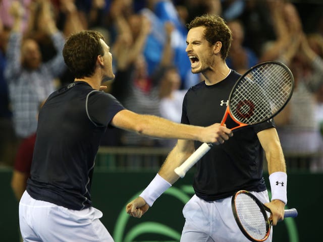 Jamie Murray picked the Davis Cup victory over Australia in 2015 alongside Andy as one of his favourite memories