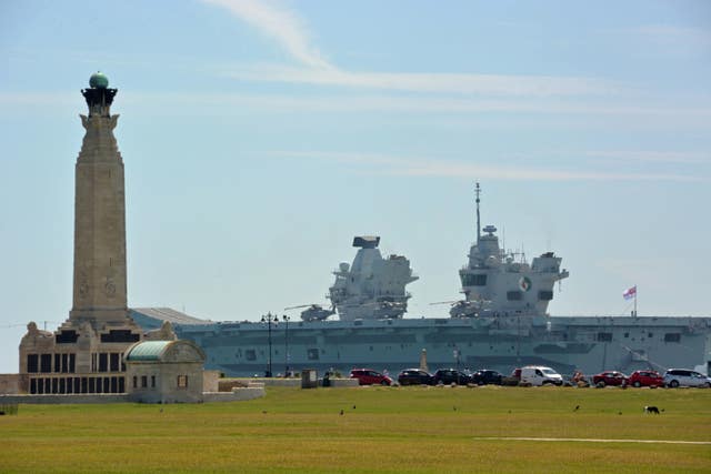 HMS Queen Elizabeth sea trials