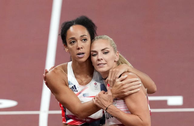 Johnson-Thompson had been fifth after the shot put